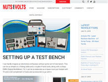 Tablet Screenshot of nutsvolts.com